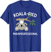 Teacher Gift T-Shirts and Apparel Cute Koala Paraprofessional Gift Appreciation T-Shirt T-Shirt - Royal Blue