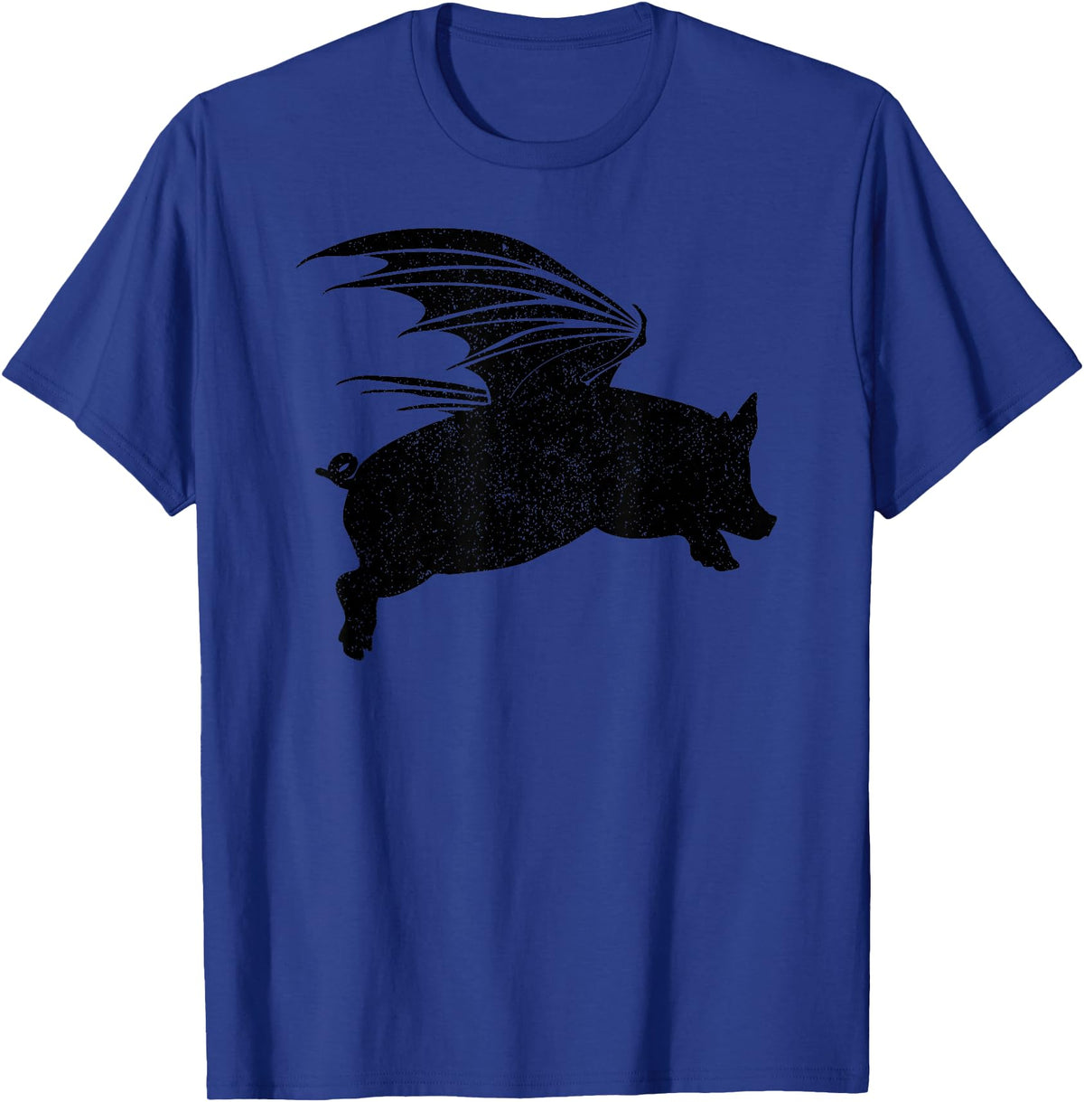 Flying Pig Shirt Pigs Will Fly Gift Idea Flying Pig T-Shirt Pigs Will Fly Gift T-Shirt - Royal Blue