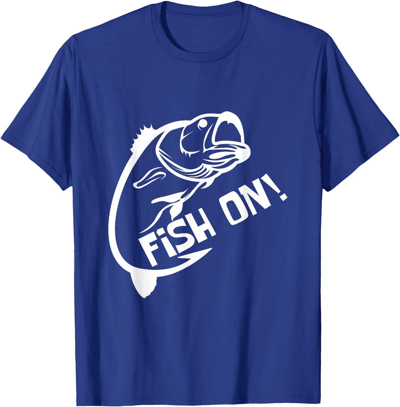 Fish on fish guard T-Shirt - Royal Blue