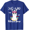 Shes a Bad Momma Llama - Mama Mom - DressedForDuty She's a Bad Momma Llama - Mama Funny - Vintage Mom Gift T-Shirt - Royal Blue