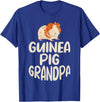 Gift Guinea Pig Owner & Accessories Guinea Pig Grandpa T-Shirt - Royal Blue