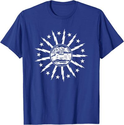 Cow Buffalo New York City Flag T-Shirt