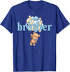 Beary 1st Birthday Boy Teddy Bear Matching Apparel Brother Teddy Bear 1st Birthday Boy Family Matching T-Shirt - Royal Blue