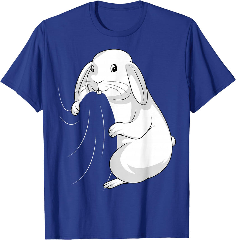 Rabbit Lovers Rabbit T-Shirt in Royal Blue