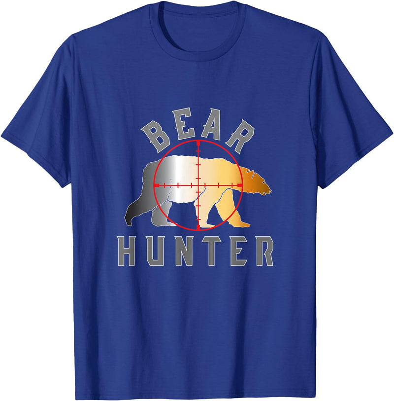 Gay Pride Gear Bear Hunter Gay Bear T-shirt For Men T-Shirt - Royal Blue