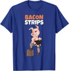 Pig Roast Pork Grilling Smoking BBQ Lover T Shirts Funny Pig Shirt Adult Humor Pig Stripping Bacon Lover TShirt T-Shirt - Royal Blue