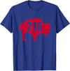 EmmaLoo Tees Buffalo New York BFLO B-Lo WNY Shirts 716 Area Code Buffalo New York BFLO WNY T-Shirt T-Shirt - Royal Blue