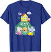 Peppa Pig Peppa's House Create Your Happy Place Group Shot T-Shirt - Royal Blue