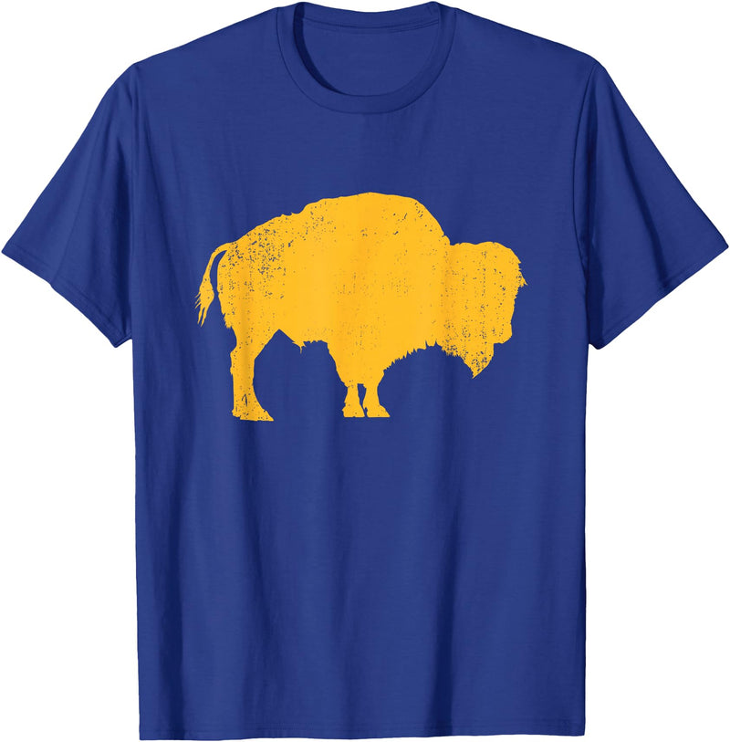 EmmaLoo Tees Buffalo New York BFLO B-Lo WNY Shirts Buffalo New York Shirt B-LO BFLO Hockey WNY Shirt T-Shirt - Royal Blue