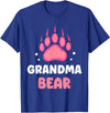 Humor Bears Costume Wild Bear Granny Grandma Bear Animal Lover Pun Bears Bear Grandmother Nan T-Shirt - Royal Blue