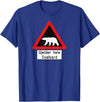 Svalbard T-Shirt Co. Svalbard T Shirt Polar Bear Sign Gjelder hele Norway T-Shirt T-Shirt - Royal Blue