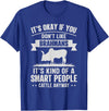 Funny Brahmans Gift for Men & Rancher Smart People Cattle Farmer - Cow Breeds Brahmans T-Shirt - Royal Blue