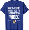 Guinea Pig Accessories and Shirts WHEEK! Funny Guinea Pig Tshirt | Guinea Pig Owner Gift T-Shirt - Royal Blue