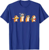 Cute Guinea Pig Lovers First Day of School Costume Funny Guinea Pig Back to School Teacher Student T-Shirt - Royal Blue