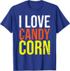 Distressed DIY Lazy Crew Squad Toddler Cute Design Halloween Candy Corn Funny Costume Men Women Kids Gifts T-Shirt - Royal