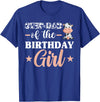 Farm Birthday Girl Decorations & Supplies Step-Dad Of The Birthday Girl Shirt, Cow Family Matching T-Shirt - Royal Blue