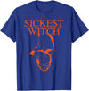 Severed Books Sickest Witch, Hayride - Classic Logo T-Shirt - Royal Blue