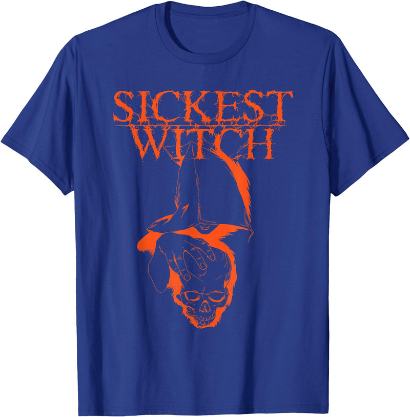 Severed Books Sickest Witch, Hayride - Classic Logo T-Shirt - Royal Blue