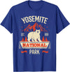 Yosemite Bear Lovers Gifts Yosemite National Park Vintage Gift T-Shirt - Royal Blue