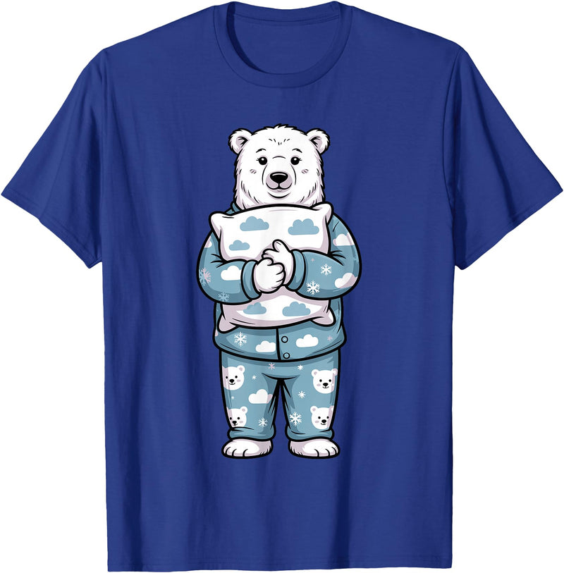 Polar Bear Gift Polar Bear Accessories & Stuff Cute Polar Bear Art for Men Women Kids Arctic Polar Bear T-Shirt - Royal Blue