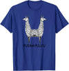 Pushmi-Pullyu Llama Funny Alpaca Llama Style, Pushmi-Pullyu Yoga T-Shirt - Royal Blue
