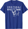 ZOO TSHAJ KUV CES NTSHE YOG NYUJ THIAB TWM APPAREL Hmong Handsome or Beautiful T Shirt Cow and Water Buffalo T-Shirt - Royal