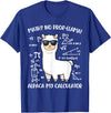 Math Llama Clothing Math Llama T-Shirt - Royal Blue