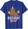Cute Sea Lion Ocean Lovers Clothing Cute Sea Lion Birthday Girl T-Shirt - Royal Blue