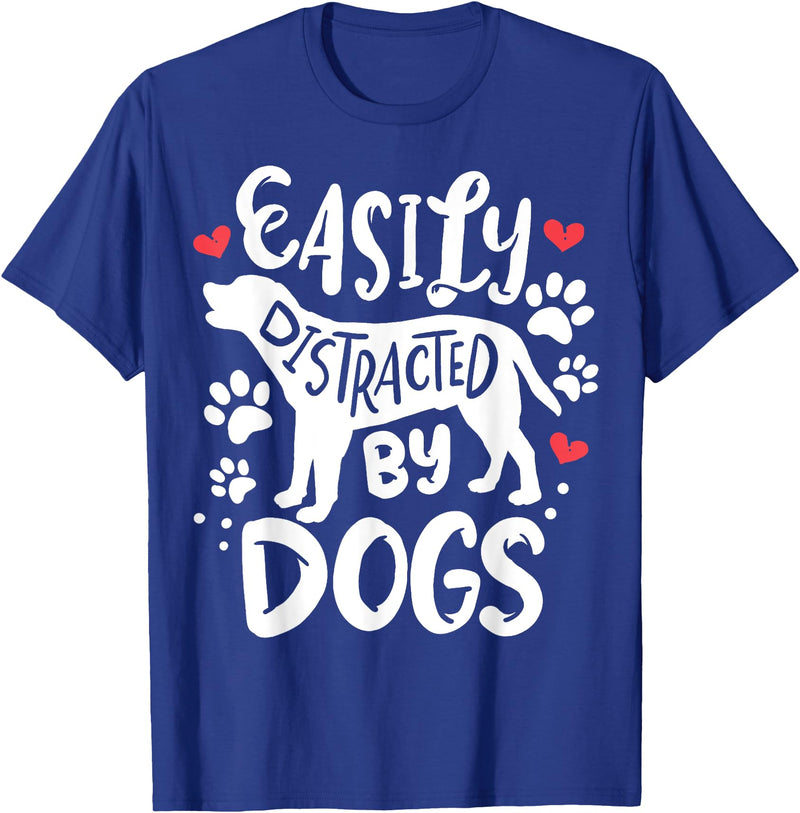 DogDogWoof Dog T-Shirt - Royal Blue
