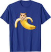 Funny Hamster Lovers Banana Boys Girls Kids Cute T-Shirt - Royal Blue