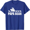 Papa Bear 5 Kids TShirt Papa Bear 5 Cubs Shirt Papa Bear 5 Cubs Shirt Daddy Bear 5 Kids TShirt Papa 5 Kids T-Shirt - Royal Blue