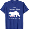 Transgender Child Mama Bear LGBT Mama Bear Protects Her Cub Transgender LGBT Trans Pride T-Shirt - Royal Blue