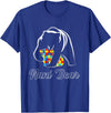 Autism Awareness Nani Bear Puzzle Support Autistic Adults T-Shirt - Royal Blue