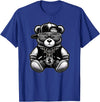Teddy Bear Hip Hop Lovers Men Women & Kids Funny Hip Hop Teddy Bear 90s Graffiti Art Rap Lover Gangsta T-Shirt - Royal Blue