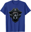 Black Labrador Pirate Halloween Costume for Kids Black Labrador Pirate Dog Halloween Party T-Shirt for Men Women Kids -