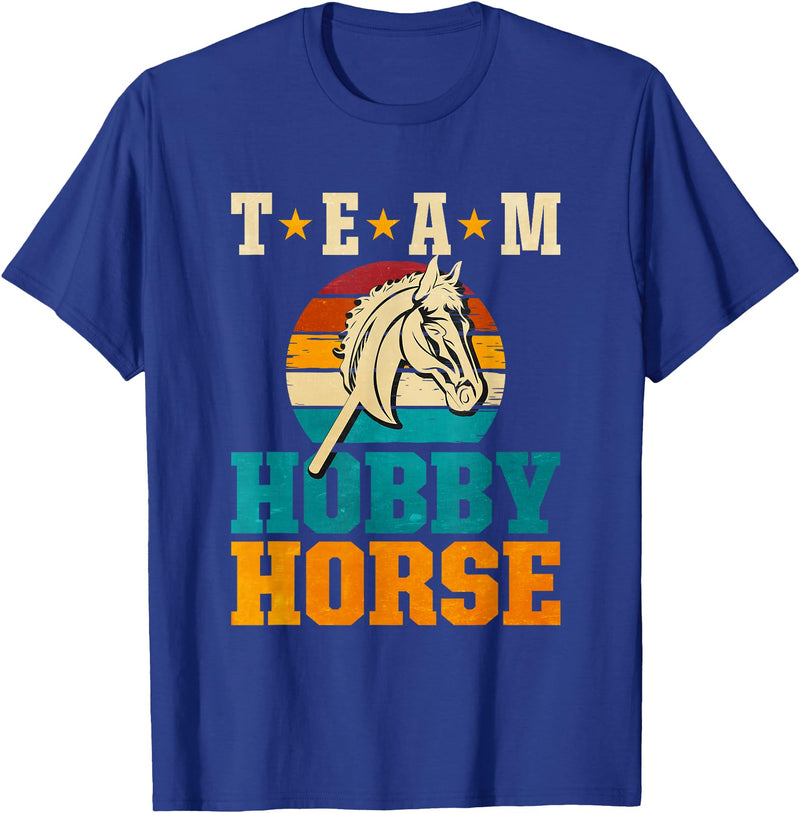 Hobby Horsing Team Hobby Horse T-Shirt - Royal Blue