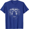 Retriever Dog Pet T-Shirt - Royal Blue