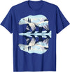 Polar Wildlife Fan Lover Nature Polar Bear Arctic Wildlife Nature Lover Animal Art Kids T-Shirt - Royal Blue