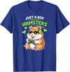 Boys Hamster T-Shirt - Royal Blue