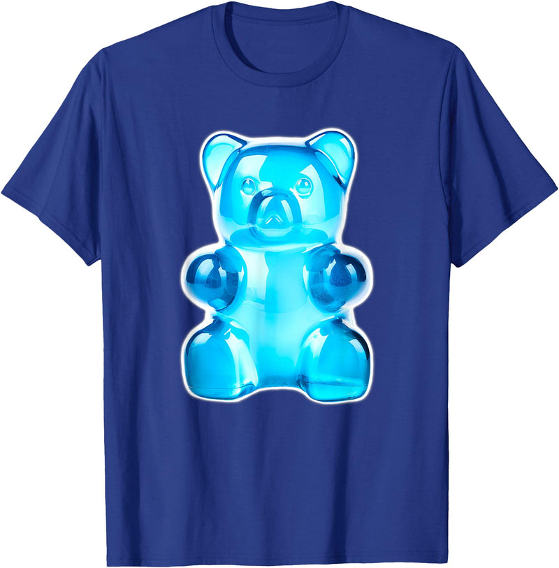 Urban Empyre Blue Gummy Bear Candy T-Shirt - Royal Blue