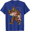 Northern Outdoors Redfish Collection Redfish Fishing Hunting Bigfoot Fishermen T-Shirt - Royal Blue