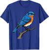 Eastern Bluebird by AKH Eastern Bluebird T-Shirt - Royal Blue