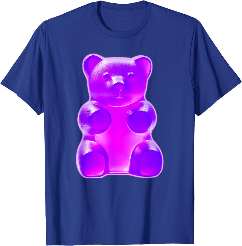 Urban Empyre Purple Gummy Bear T-Shirt - Royal Blue