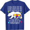 Mama Papa Bear Shirt Autism Awareness Shirt For Women Men T-Shirt - Royal Blue