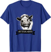 Not Today Heifer Funny Cattle Apparel Not Today, Heifer Funny Holstein Cow T-Shirt - Royal Blue