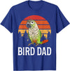 Green Cheek Conure Shirt & Green Cheek Conure Gift Green Cheek Conure Parrot Bird Dad T-Shirt - Royal Blue