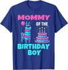 gaming gamer Birthday Llama Pinata Family Apparel Mommy Birthday Boy Llama Pinata Party Family mathing Women T-Shirt - Royal Blue