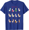 Funny Llamas A Year Of Llamas Funny Llama Alpaca T-Shirt - Royal Blue