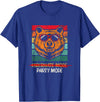 Winter, Spring, Summer & Fall Apparel Spring Hibernation Season Over Funny Retro Party Mode Bear T-Shirt - Royal Blue