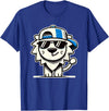 Nerrrdy Lion Hipster Men Women Kids Boys Girls Funny Lion T-Shirt - Royal Blue
